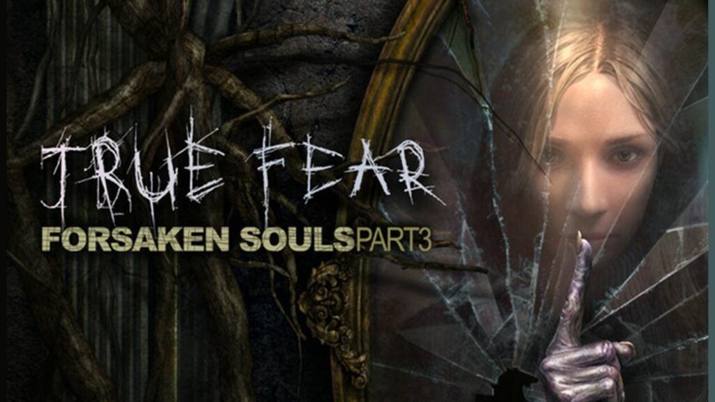 featured image for our news on True Fear: Forsaken Souls Part 3. It shows a girl with a finger on her lips saying hush.
